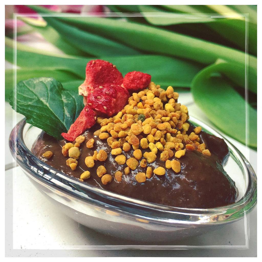 Pudding al cioccolato con Rhodiola rosea & polline di api
