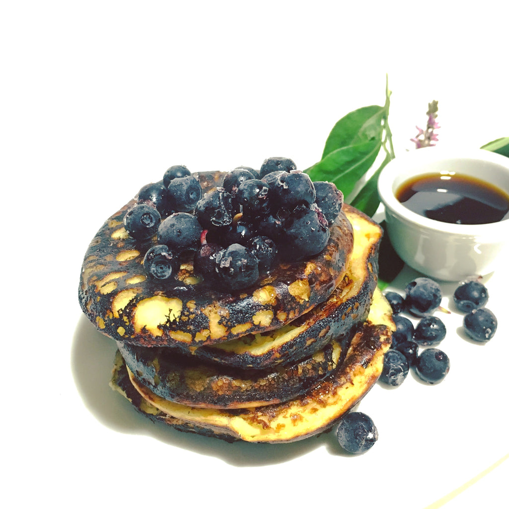 Pancakes con Quark & Banana