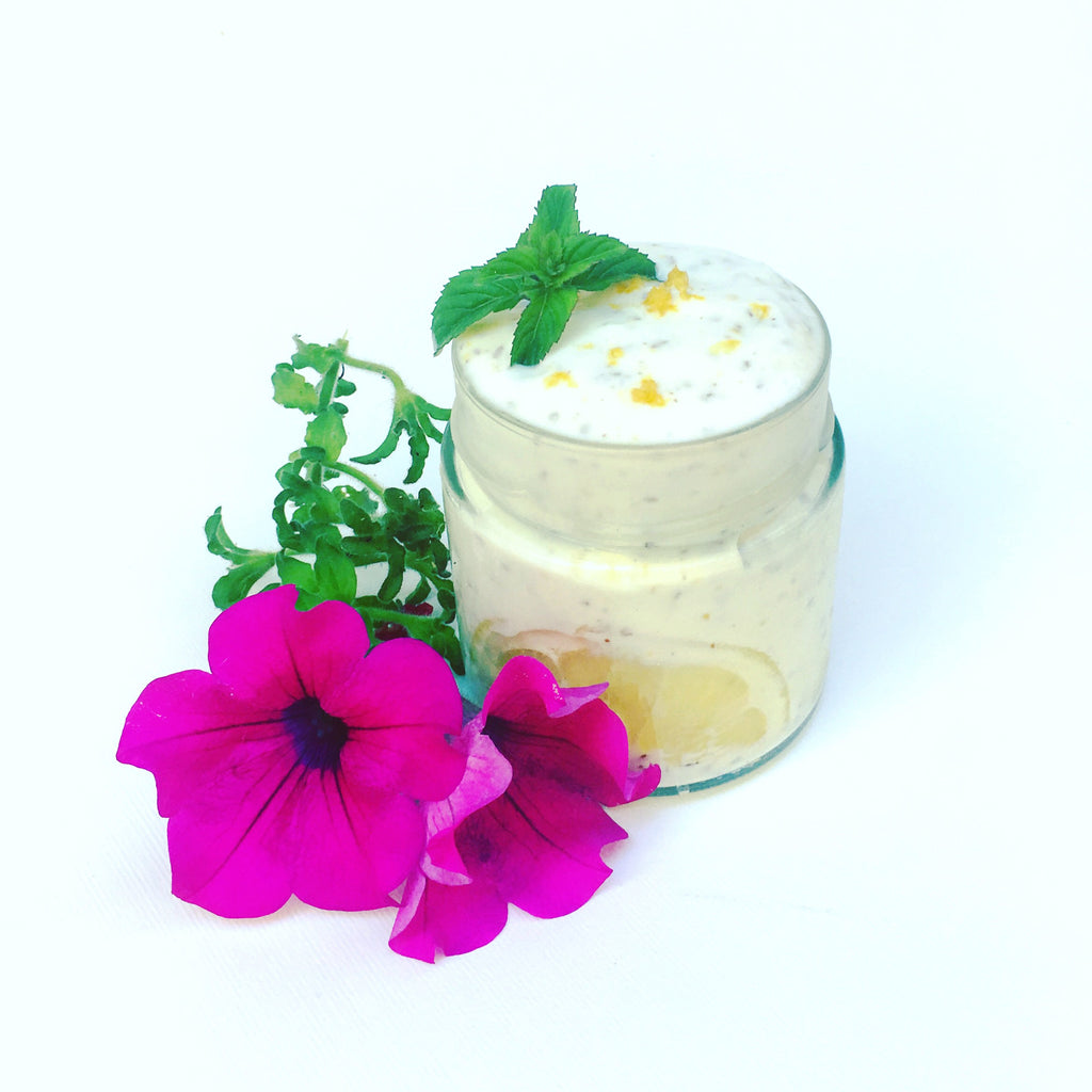 Yogurt di bufala con Angelica archangelica, Semi di lino & Limone Costa d'Amalfi