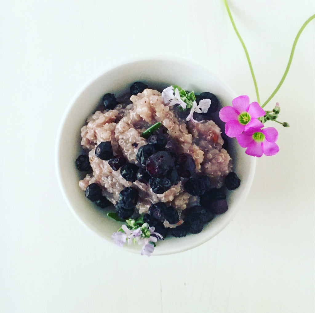 Porridge di Quinoa ai frutti di bosco