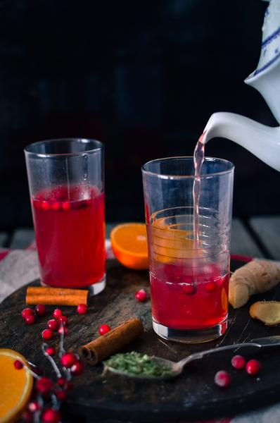 Aperitivo caldo alla Betulla & Mirtilli Rossi