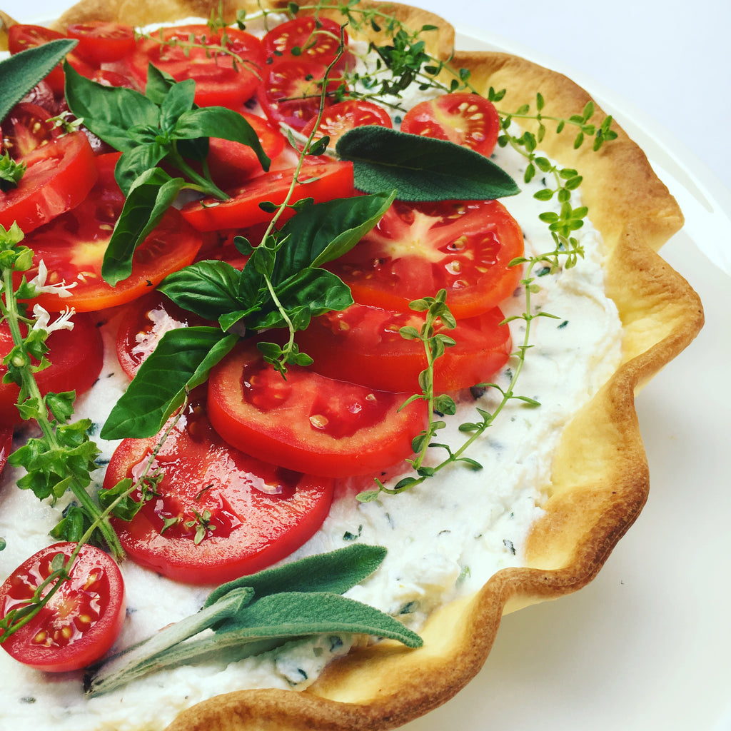 Torta di Ricotta, Girardina silvestre & Pomodori