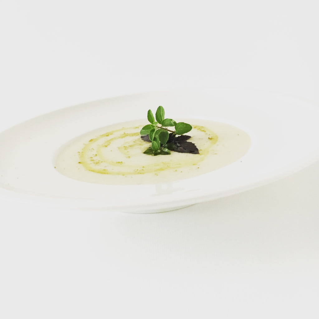 Vellutata Gourmand di Topinambur & Gemme di Abete