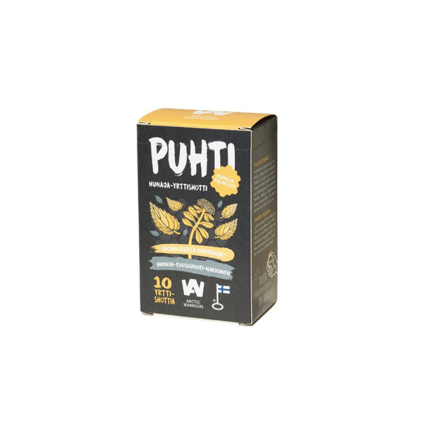 Energy shot naturale con miele, rhodiola rosea ed ortica