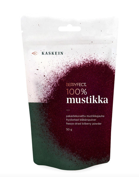 Mirtillo nero in polvere BIO dalla Finlandia