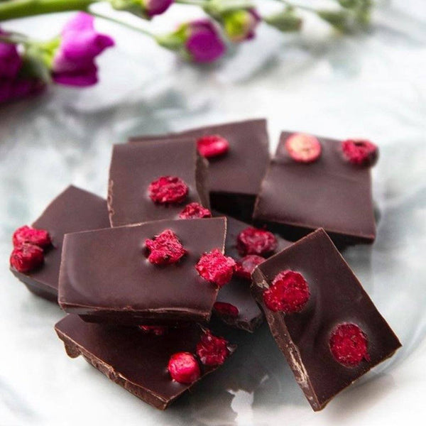 Cioccolata calda ai frutti di bosco 
